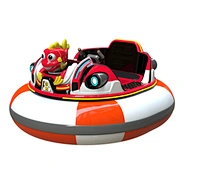 Bumper boat electric system with battery